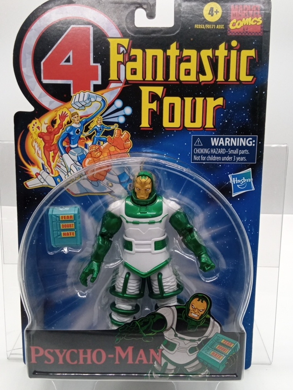 Marvel Comics Fantastic Four Retro Psycho-Man Action Figure